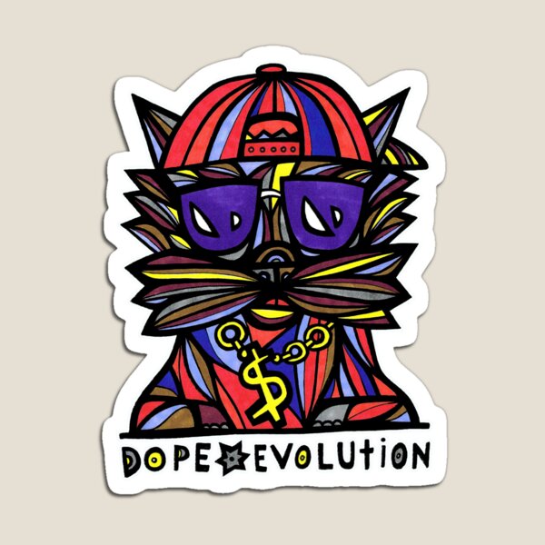 "Dope Evolution" Magnet