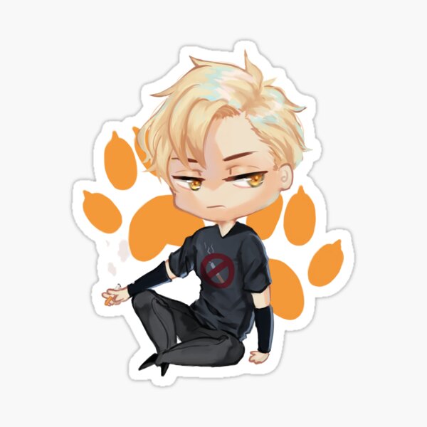 small Andrew Minyard Sticker