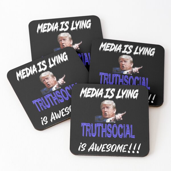 Item preview, Media Is Lying The Truth Is Awesome Social Platform  designed and sold by doriaali.