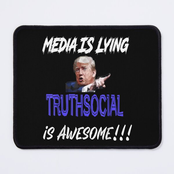 Item preview, Media Is Lying The Truth Is Awesome Social Platform designed and sold by doriaali.
