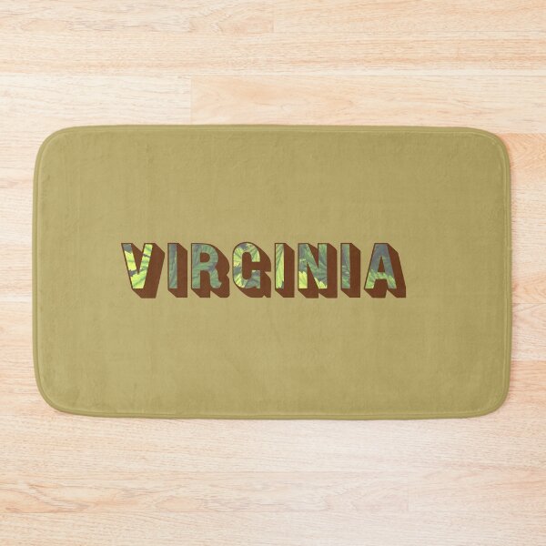 Item preview, Virginia Weed Leaves Shadow Text - Marijuana/Pot/420/Cannabis for Stoners and Smokers designed and sold by SteamParliament.