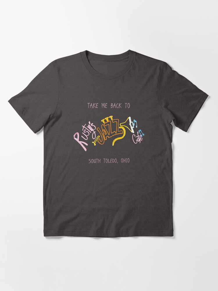 "TAKE ME BACK TO RUSTY'S JAZZ CAFE" Tshirt for Sale by toddack