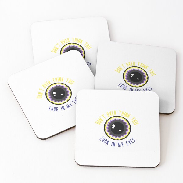 Item preview, Non Binary Pride Eye sticker  designed and sold by Sweet-racer.