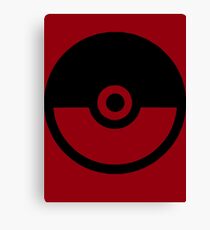 Pokeball Canvas Print