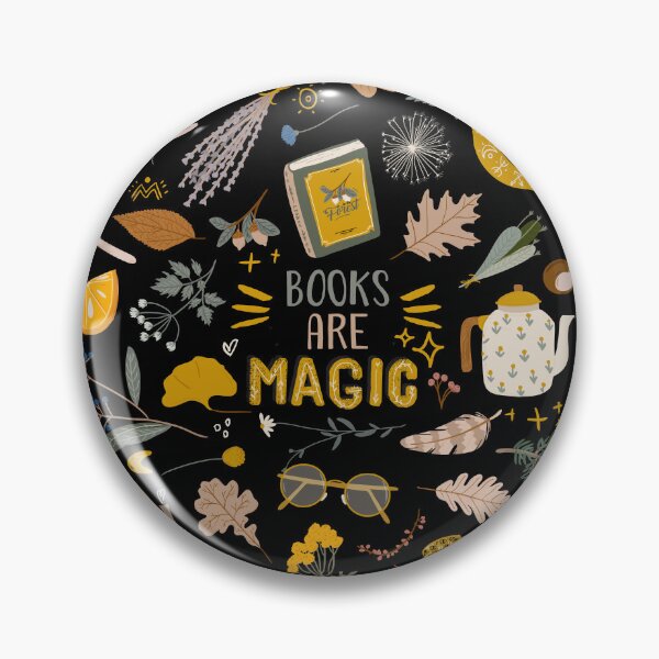 Item preview, Books Are Magic (Black) designed and sold by eviebookish.