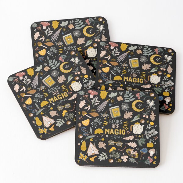 Item preview, Books Are Magic (Black) designed and sold by eviebookish.