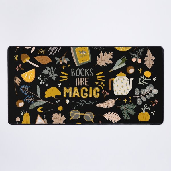 Item preview, Books Are Magic (Black) designed and sold by eviebookish.