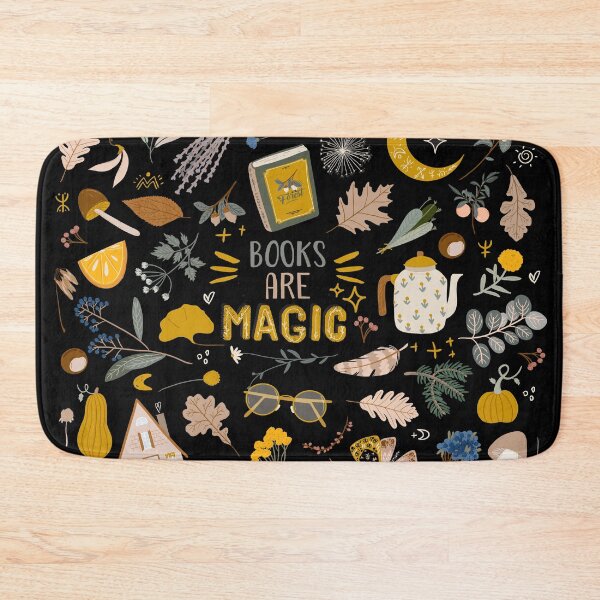 Item preview, Books Are Magic (Black) designed and sold by eviebookish.