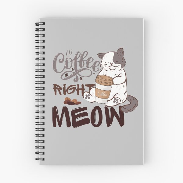 Item preview, Cat and Coffee Right Meow designed and sold by CWolff.