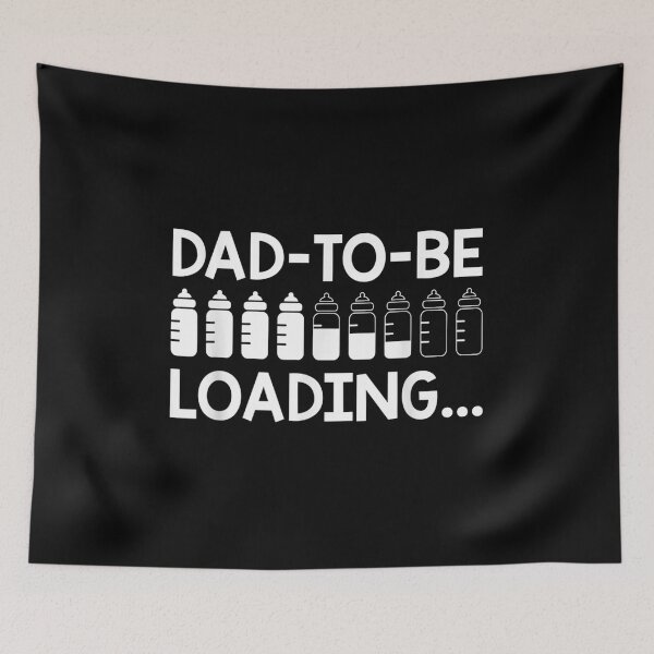 Item preview, Dad To Be Loading Pregnancy Announcement New Dad  designed and sold by doriaali.
