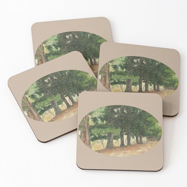 Item preview, Historic Pine Trees designed and sold by Anne Huth.