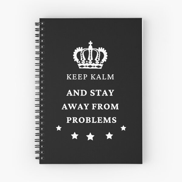 Item preview, keep calm and stay away from problems (8) designed and sold by TristanPierre.