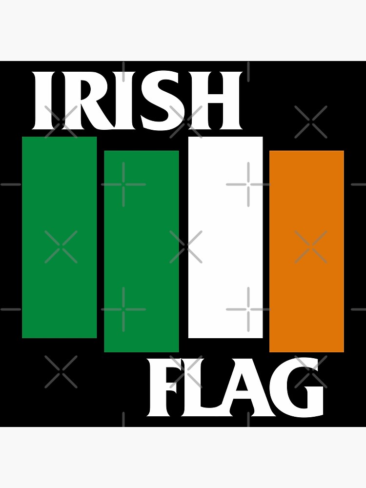 "Irish Flag" Framed Art Print for Sale by mondolu Redbubble