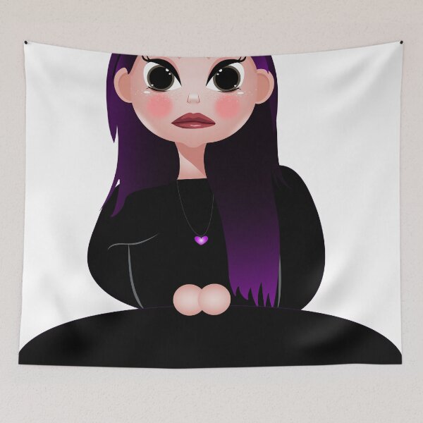Item preview, fancy sitting girl designed and sold by Cheni-Yathri.