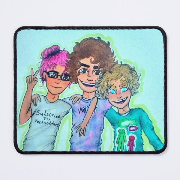 Item preview, Technoblade, Wilbur Soot And Tommyinnit, Neapolitan Trio designed and sold by EmmaLouize234.