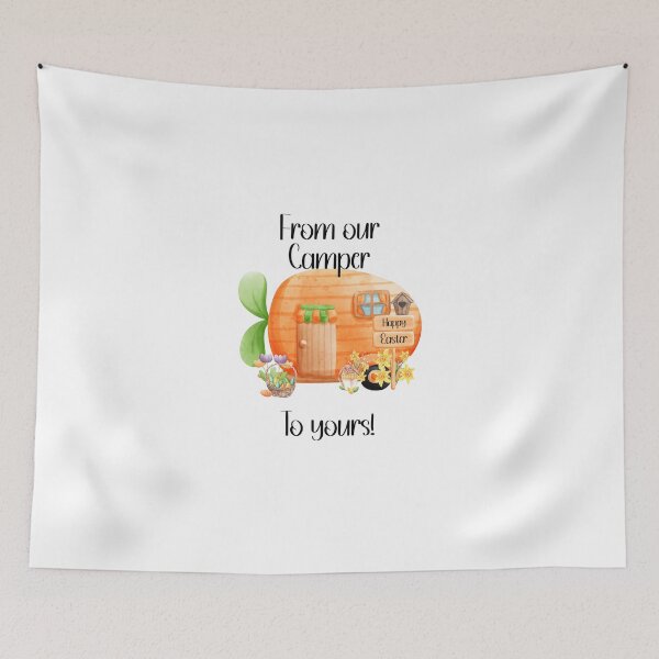 Item preview, Camper bunny carrot fun designed and sold by TimesTwoAngela.