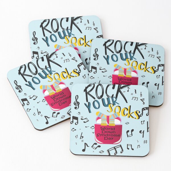 Item preview, Rock Your Sock, World Down Syndrome Day Awareness designed and sold by Julymitchell.