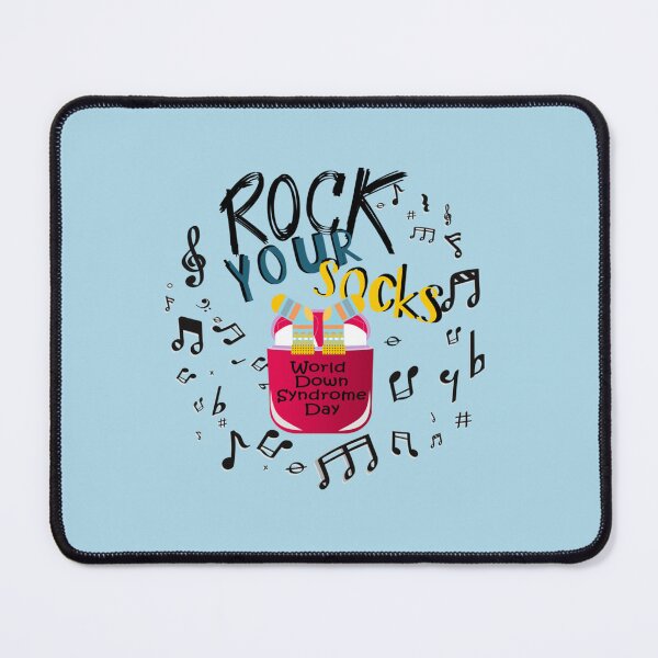 Item preview, Rock Your Sock, World Down Syndrome Day Awareness designed and sold by Julymitchell.