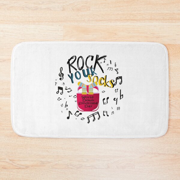 Item preview, Rock Your Sock, World Down Syndrome Day Awareness designed and sold by Julymitchell.