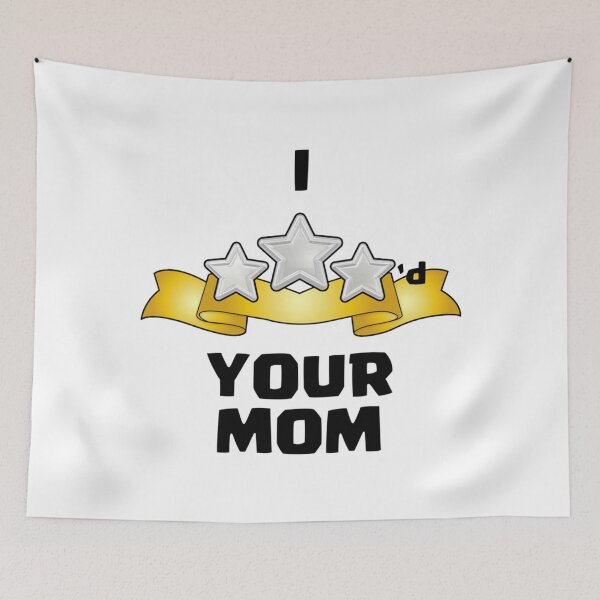 Item preview, I Three Starred Your Mom - Silver Classic . designed and sold by scottsurswab.