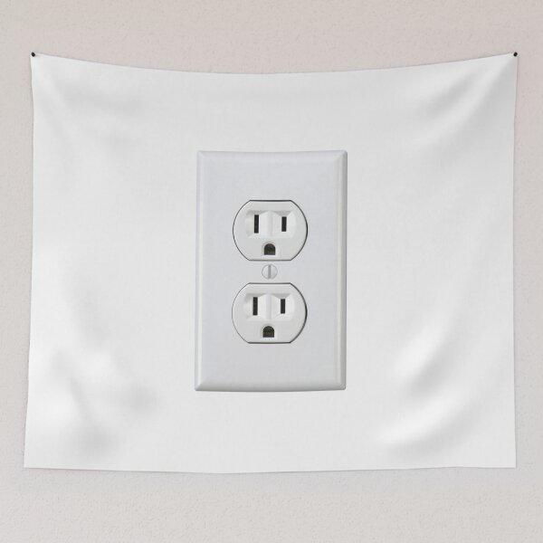 Item preview, Fake Outlet Prank Sticker designed and sold by mondolu.