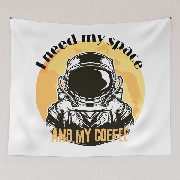 Item preview, I Need My Space And My Coffee | Fun Introvert Coffee Lover  designed and sold by DevlynnDesigns.