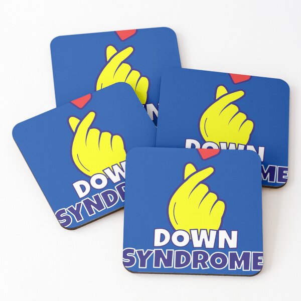 Item preview, World Down Syndrome Awareness Day - Korean Finger Heart   designed and sold by Julymitchell.