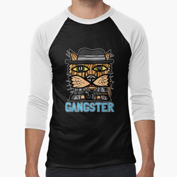 "Gangster" Baseball ¾ Sleeve T-Shirt