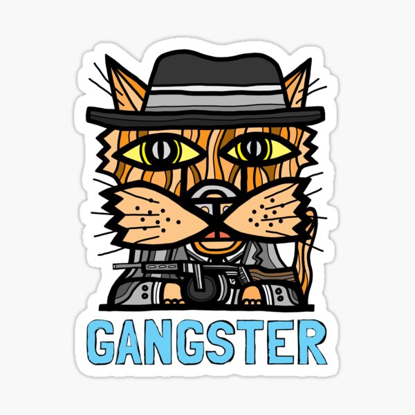 "Gangster" Sticker