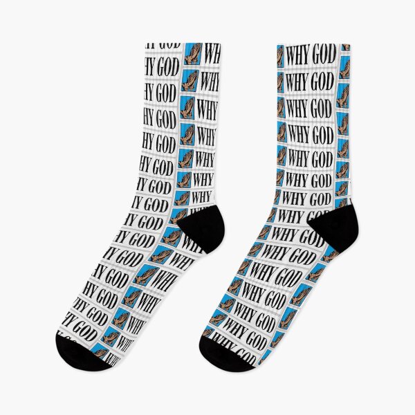 Item preview, why god funny bumper sticker designed and sold by takicaruh.