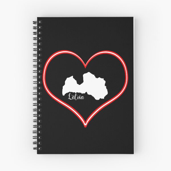 Item preview, Black heart map Latvia designed and sold by Astralia.