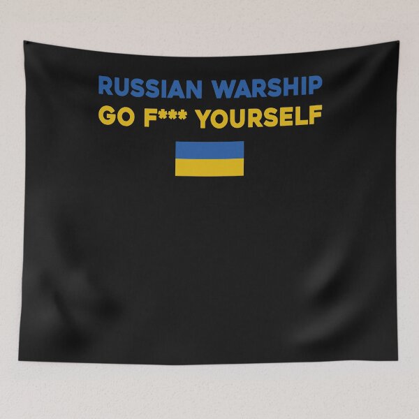 Item preview, Russian warship go f yourself designed and sold by TristanPierre.