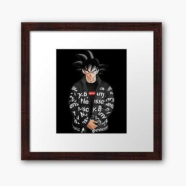 shittily drawn drip goku Art Board Print for Sale by ChotickZ