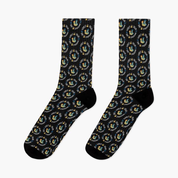 Item preview, World Down Syndrome Day Awareness Socks    designed and sold by Julymitchell.
