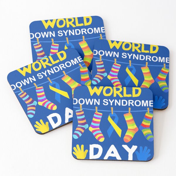 Item preview, World Down Syndrome Day Awareness Socks Down Right Kids   designed and sold by Julymitchell.