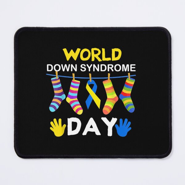Item preview, World Down Syndrome Day Awareness Socks Down Right Kids designed and sold by Julymitchell.