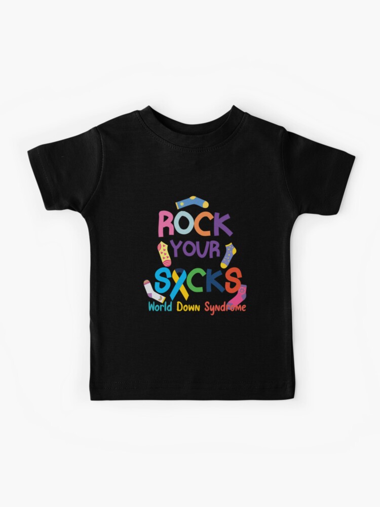 Cool Socks World Down Syndrome Awareness Supporters Gifts T-Shirt