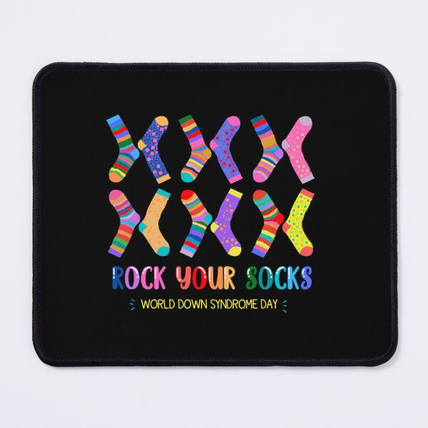 Item preview, World down syndrome day socks WDSD Rock Your Socks Awareness   designed and sold by Julymitchell.