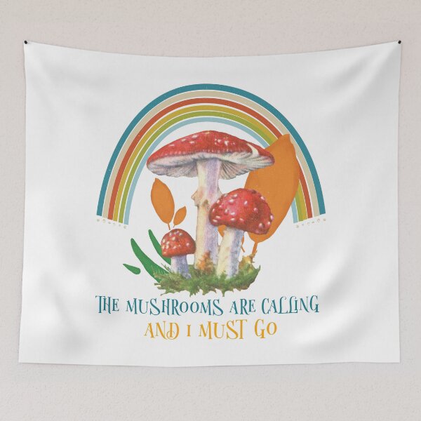 Item preview, The Mushrooms Are Calling And I Must Go | Fun Mycology designed and sold by DevlynnDesigns.