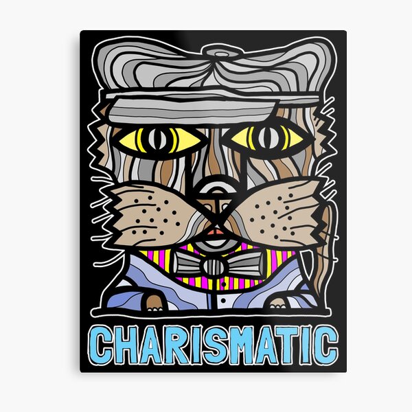 "Charismatic" Metal Print