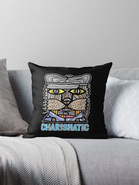 "Charismatic" Throw Pillow