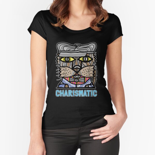 "Charismatic" Fitted Scoop T-Shirt