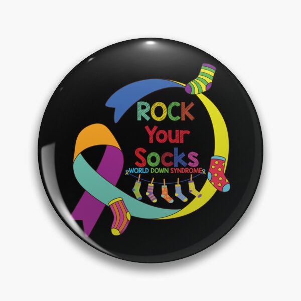 Item preview, World Down Syndrome Rock Your Socks Awareness DS Month   designed and sold by Julymitchell.
