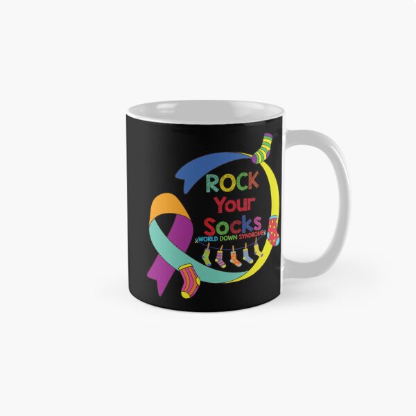 Item preview, World Down Syndrome Rock Your Socks Awareness DS Month   designed and sold by Julymitchell.