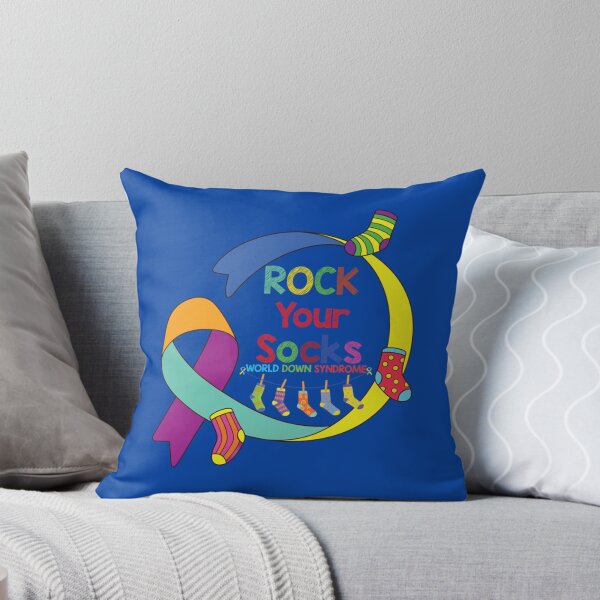 Item preview, World Down Syndrome Rock Your Socks Awareness DS Month   designed and sold by Julymitchell.