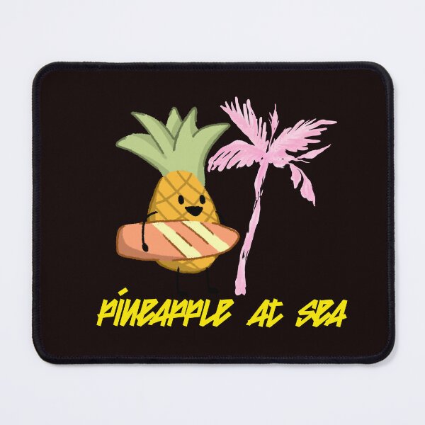 Item preview, Pineapple At Sea Palm funny float and umbrella designed and sold by Mood Coffee art.