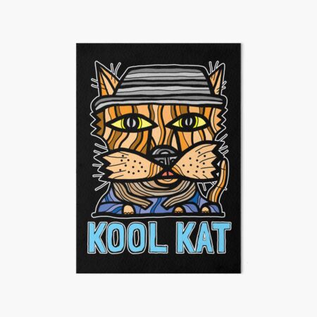 "Kool Kat" Art Board Print