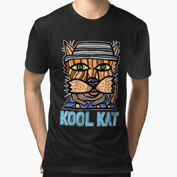 "Kool Kat" Tri-blend T-Shirt