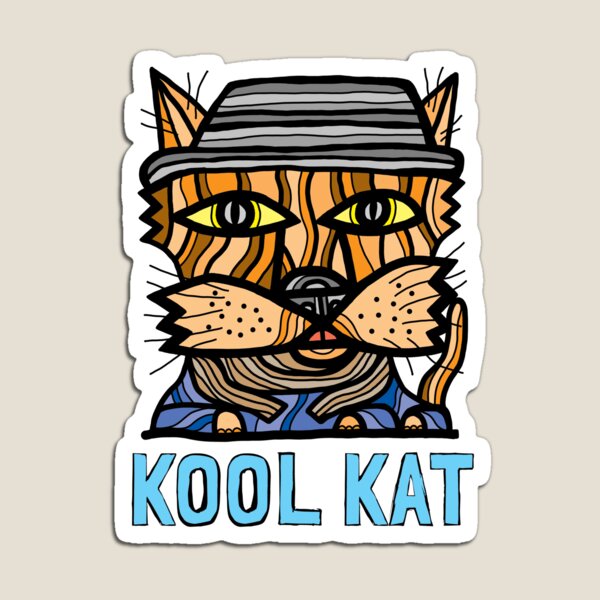 "Kool Kat" Magnet