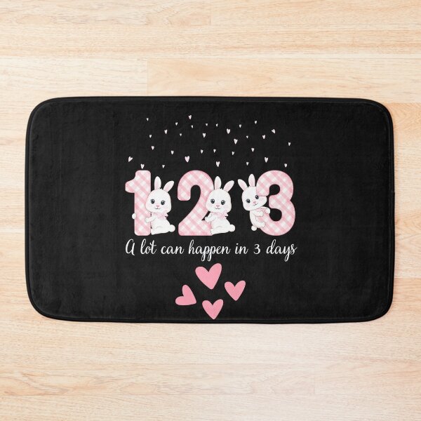 Item preview, One Two Three A Lot Can Happen In Three Days  designed and sold by BhavyaBathla.